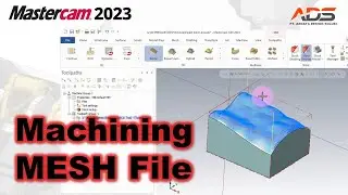 Mastercam Indonesia &ndash; Machining Mesh File dari hasil 3D Scanner