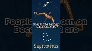 December2 Personality Traits #viral #shorts #zodiac #zodiacsigns #sagittarius #december