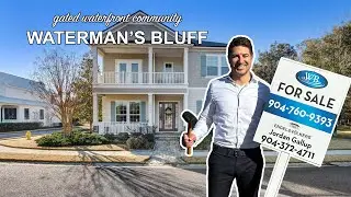 Touring a 3000 sq ft Waterman's Bluff home in Yulee Florida