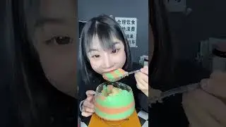 ASMR voice control eating sound colorful crunchy tobiko eggs #fyp 