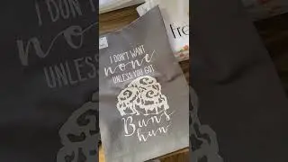 Funny kitchen towels with cute sayings.#funnytowels #kitchenhumor #cutetowels #homedecor