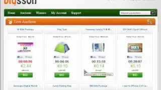 Аукцион Bidsson (Bidify). В какое время играть?