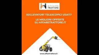 Sollevatori telescopici, solo su Affaretrattore.it