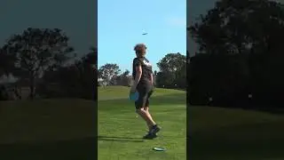 🤯MONSTER Drive On Downhill Par 4