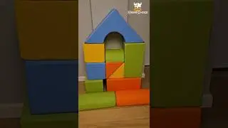 Viking Choice Foam blocks &ndash; 11-piece soft play set for kids