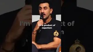 Ранбир Капур говорит о кумовстве ❤️