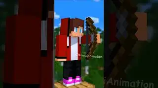 HELP JJ win the TARGET GAME - MAIZEN Minecraft Animation #shorts