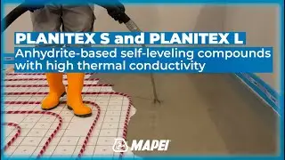 Self-leveling compounds | high thermal conductivity | for unbounded screeds | Planitex S & L