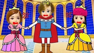 【王子様の奪い合い💔】結婚するのは私よ💢 ウェディングドレスが1番似合う人が王女になれる✨ しゅんが選んだ人はまさかの…【後編】