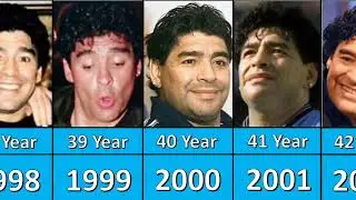 Maradona Over The Years | Maradona Evolution