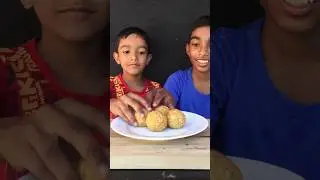 Delicious Coconut Ball + Multi Cereal 🥣 😋 #Shorts #coconut #cereal #kids