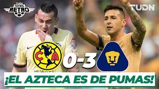 &iexcl;Orgullo azul y oro! Pumas pasea al Am&eacute;rica en el Azteca | Am&eacute;rica 0-3 Pumas AP 15 | TUDN