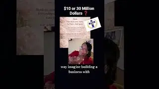 $10 or 30 Million Dollars ❓❓ #new #healthy #god #love #1million #entrepreneur #live #viral #money