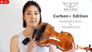 DOLFINOS Carbon+ Edition Shoulder Rest - for Violin & Viola