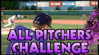 PITCHER AT EVERY POSITION CHALLENGE VS CSAINTGAMING!! MLB 15 THE SHOW