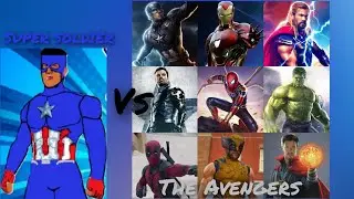 Super Soldier vs The Avengers #equestriagirls #marvel