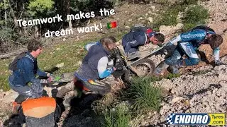 PORTUGAL 2025 ENDURO RIDING TRIP DAY ONE GOOD SET A LADS! FUNNY!