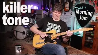 KILLER GUITAR SOUND - 52 Reissue Telecaster w/DOD OD250 - Morning Jam ep 357