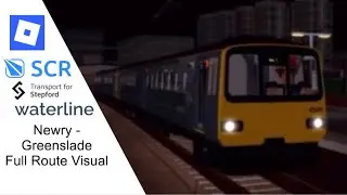 Roblox SCR Route RO10 Waterline Newry - Greenslade Full Route Visual