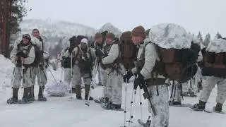 ARCTIC WARFARE with U.S. Marines in Setermoen, Norway