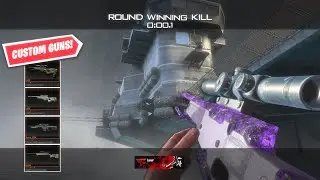 I HIT THESE BO2 TRICKSHOTS WITH CUSTOM GUNS! (BO2 Redacted Trickshotting)