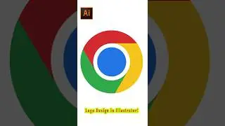 How to Make Google Chrome Logo in Adobe Illustrator!