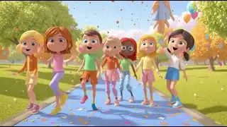 Tap Tap Tippy Toes 👣 | Fun Dance Song for Kids | Action & Movement Nursery Rhyme