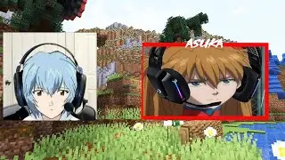 Asuka And Rei Play Minecraft pt1?
