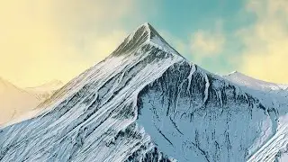 Snow Mountain Scene Animation | World Creator