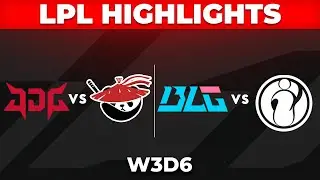 LPL Highlights ALL GAMES W3D6 | LPL 2026 Split 1