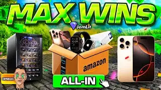 Tried The New Update On JemLit... (Got Max Win)