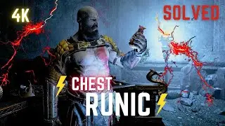 SOlve Runic Chest in top of the mountian - God Of War 2018