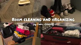 Let's clean with me 🙆🏃(cleaning, organizing,pg,room) #cleaning #minivlog #organizing