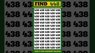 ⚡ 3-digit sprint &mdash; find the odd one#3Digit #QuickFind #OddOne