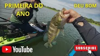 PRIMEIRA PESCARIA DO ANO, ACHAMOS VÁRIOS CARDUMES E DEU MUITO BOM 