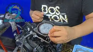 Armado del cilindro y culata Dominar 400cc