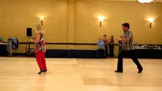 Young Blood ~ Peter & Alison - Line Dance demo @ Celebrate Dance Toronto 2014