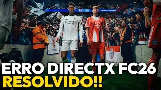 EA FC 26 having a DirectX error? FIXED!