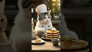 cat cooking #cat #video #shorts #trending #funny #cooking #1