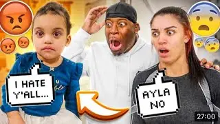 AYLA HAS A ATTITUDE 😨