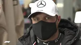 Valtteri Bottas Russian GP Post Qualifying Interview #sochi