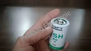 Saft LSH-20 3.6volt Size: D Li-SOCL2 Battery #shorts #lithiumbattery