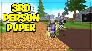 BECOMING THE BEST THIRD PERSON PVPER IN MINECRAFT!