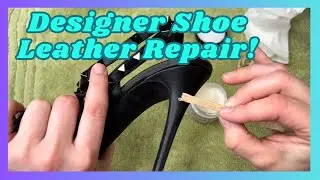 How I Repaired Designer Valentino Studded Stiletto Shoes