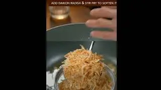 Stir Fried Daikon Radish