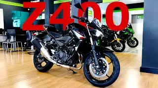 NOVA KAWASAKI Z400 2024 Preto Brilhante em DETALHES com PREÇO na Concessionária!