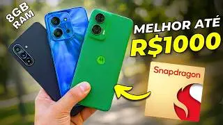 TOP 7 BEST Cell Phones under R$1000 - VALUE FOR MONEY in 2025!!! - GOOD and CHEAP