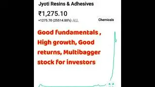 High growth multibagger stock for investors