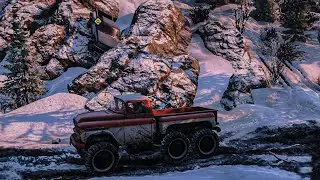 Mountain RESCUE Mission Gone Wrong in SnowRunner!