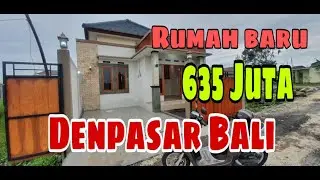 MURAH RUMAH BARU DENPASAR BALI || 3 KAMAR TIDUR